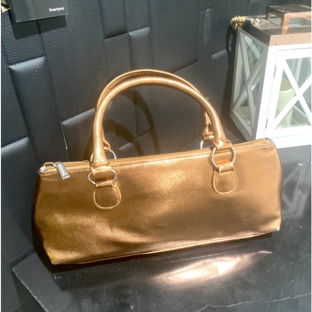 PRIMEWARE Wine Clutch / Gold/Bronze Bag (Thermal Insulated) Women's Carry Tote